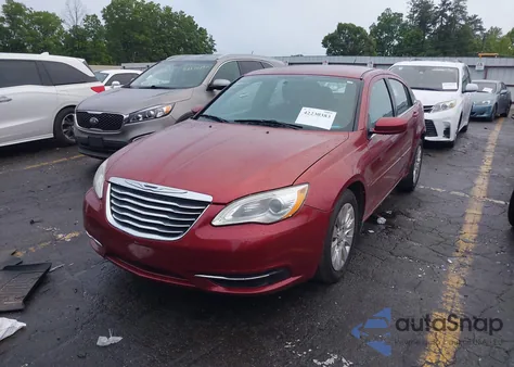 2011 Chrysler 200 Lx из США, поврежденный, VIN 1C3BC4FBXBN558500